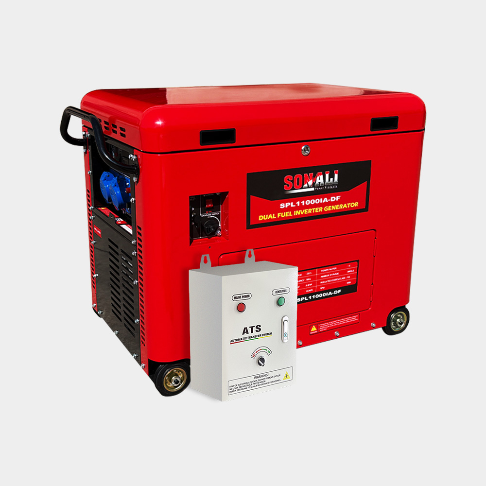 SONALI 10KW Dual Fuel Auto Start Silent Inverter Generator SPL11000iA-DF