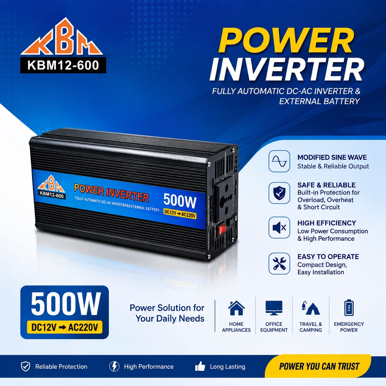 KBM POWER INVERTER